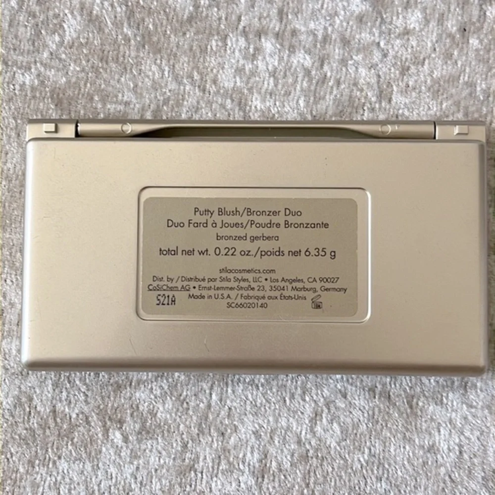 Brand New Stila Bundle Cheek Lip Eye Palette Complexion Brush Blush Bronzer Duo